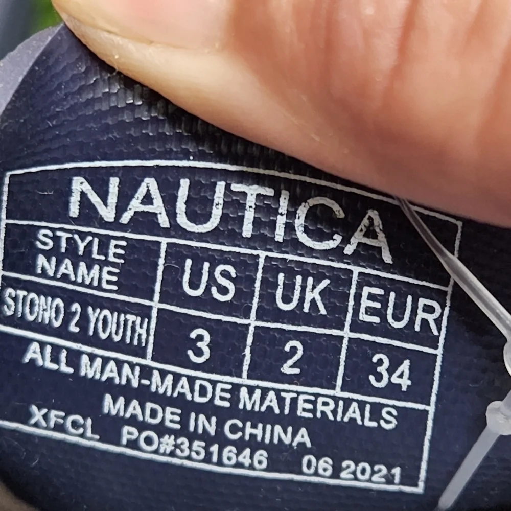New Nautica Stono 2 Slide Sandal 3Y
